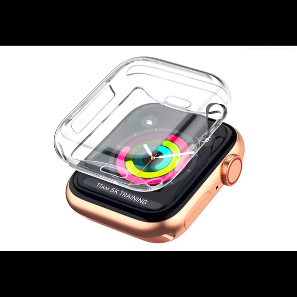 Apple Watch screen protector pink and clear - Picture 3 of 7